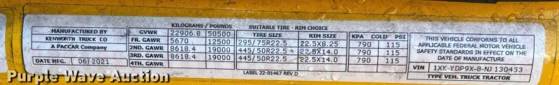 2022 Kenworth T680 photo 62