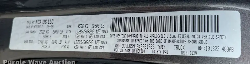 2019 Dodge Ram 2500 photo 56