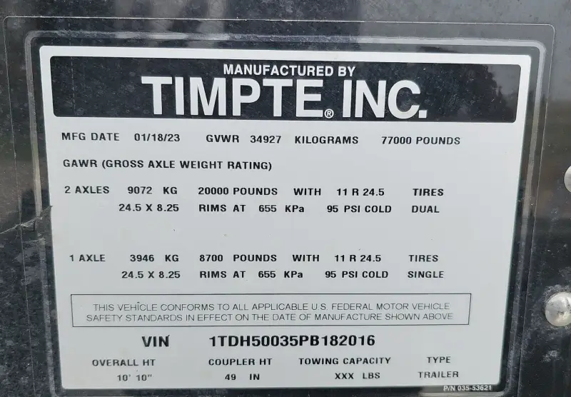 2023 Timpte Super Hopper photo 67